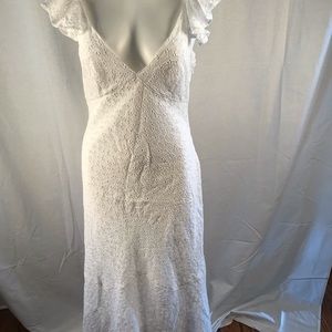White Eyelet Dress